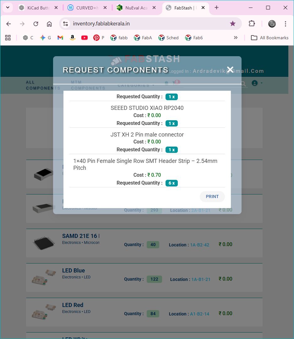 Final cart items ready for printing